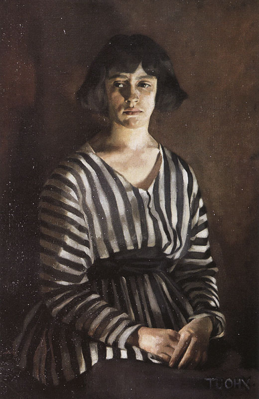 The Girl in the Striped Dress